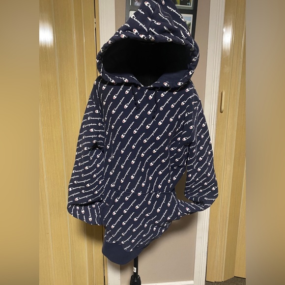 Champion Reverse Blue hoodie XL - Picture 4 of 4